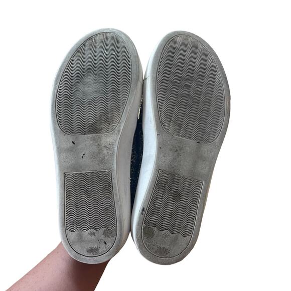 Steve Madden Gracious Slip On Shoes Sparkling Multicolored Glitter Size 6.5 - Picture 8 of 9